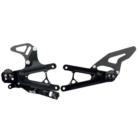 Spider Racing Rearsets- Triumph Daytona 675/765