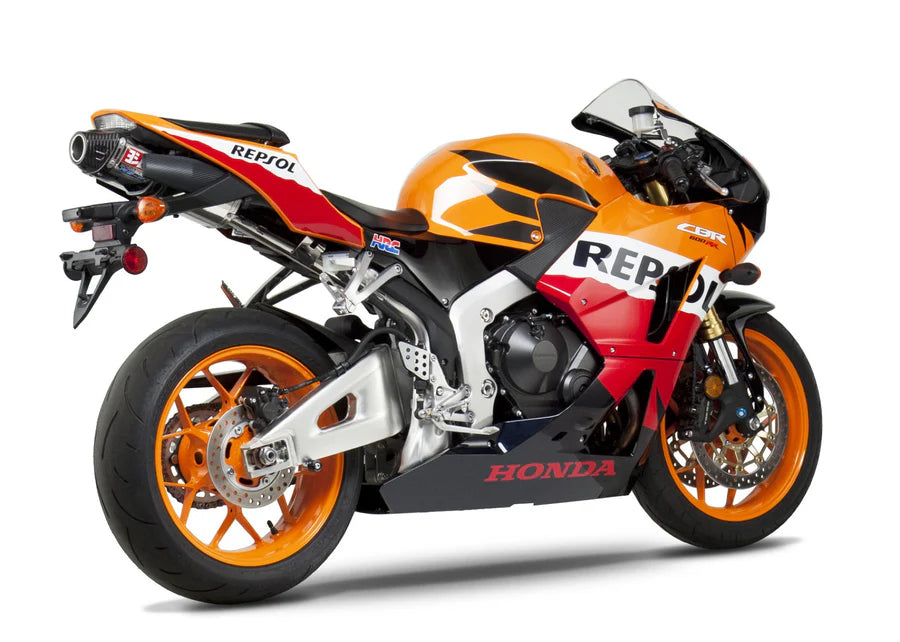 Yoshimura - CBR600RR 09-26 RS-5 Stainless Slip-On Exhaust, w/ Stainless Muffler