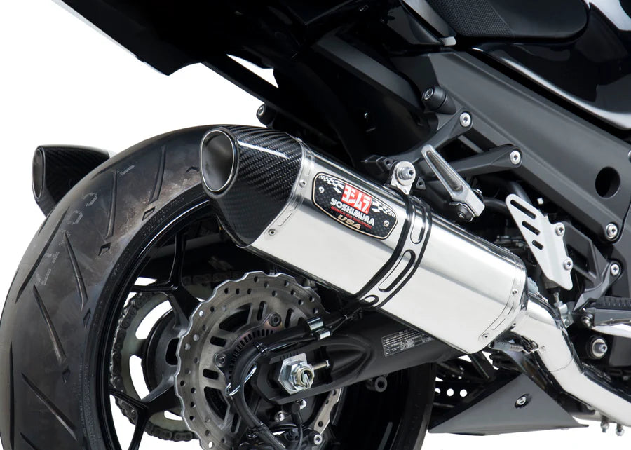 Yoshimura - ZX-14R 12-26 Race R-77 Stainless Slip-On Exhaust, w/ Stainless Mufflers