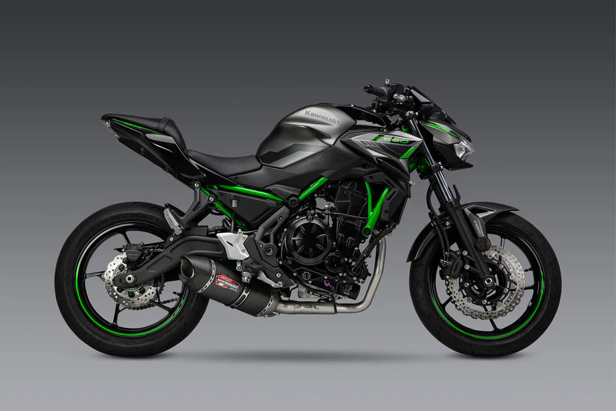 Yoshimura - NINJA/Z 650 17-26 Race AT2 Stainless Full Exhaust, w/ Carbon Fiber Muffler