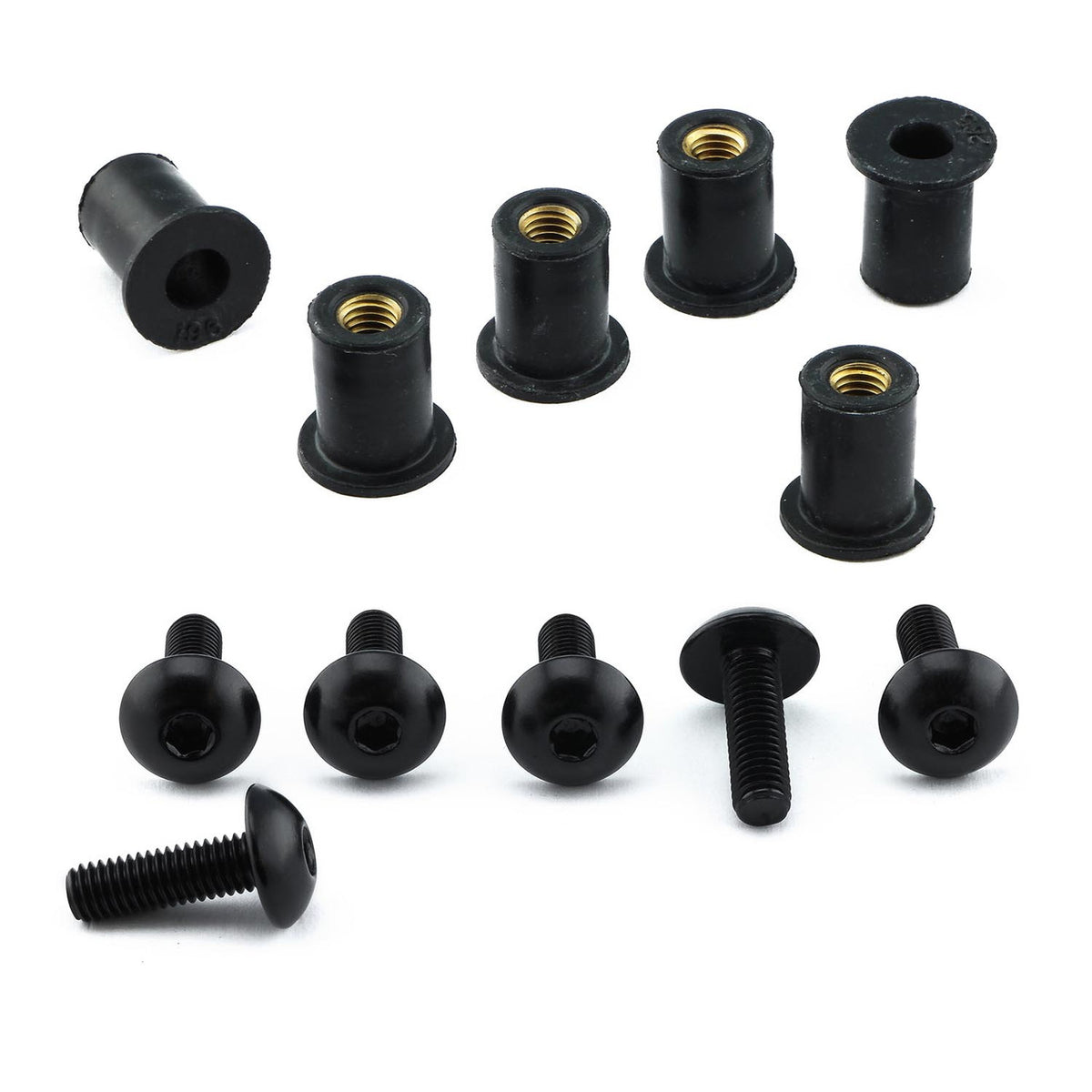 Kit de parabrisas de aluminio ProBolt de 6 pernos