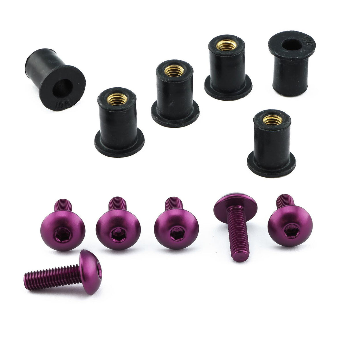 ProBolt Aluminum Windshield Kit 6 Bolt