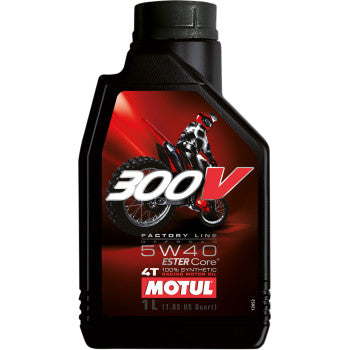 MOTUL 300V 0W-30 エンジンオイル 1L Motul 300v Oil Road Racing- 1 Liter – EDR Performance