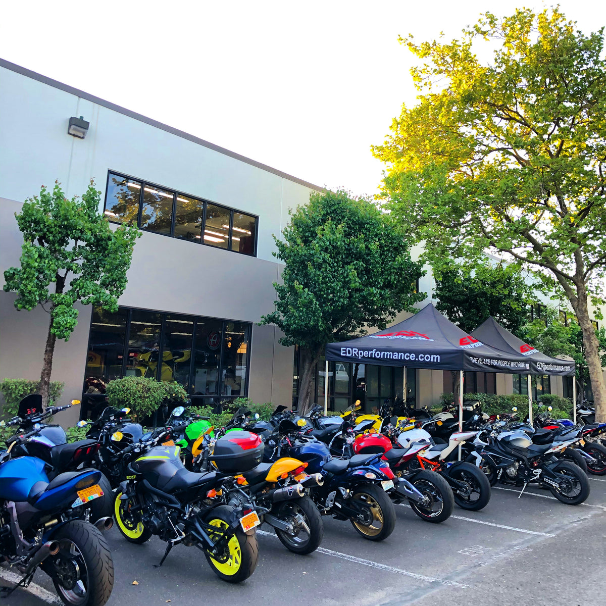 EDR Indoor Motorcycle Storage