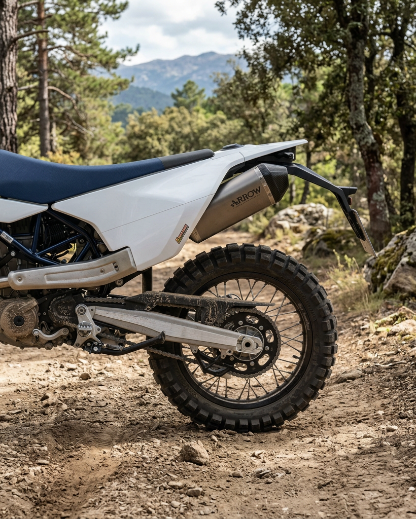 ARROW EXPLORER TITANIUM FULL EXHAUST HUSQVARNA 701 ENDURO / SUPERMOTO 2026