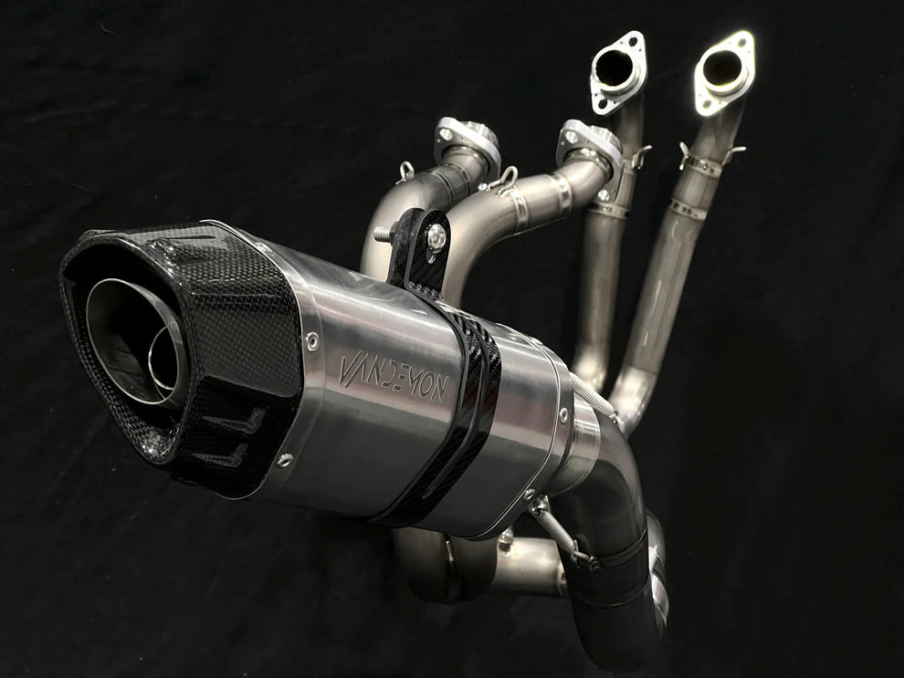 Sistema de escape de titanio Vandemon Performance APRILIA RSV4 y TUONO V4