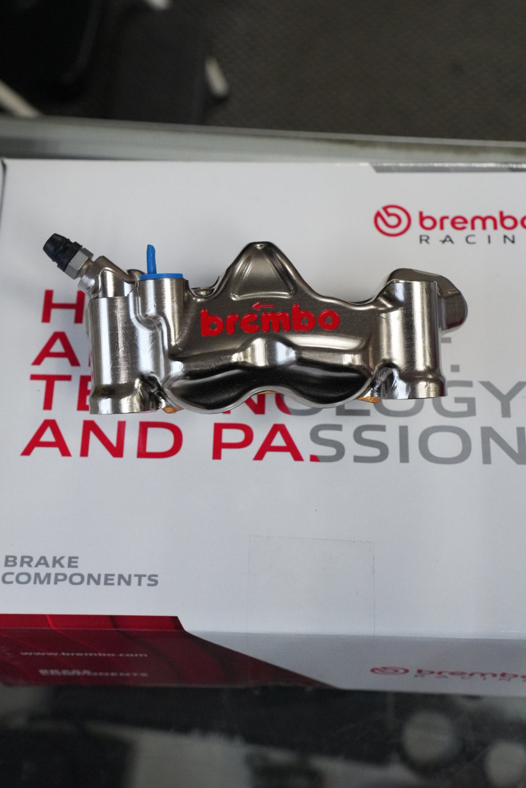 Pinzas Brembo GP4 RX (par de níquel)