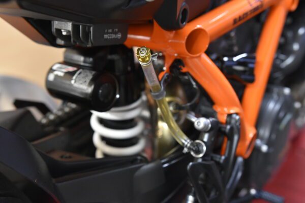 RACETORX MOTORCYCLE FRONT AND REAR GP-STYLE BRAKE RESERVOIR KIT 8MM Cap