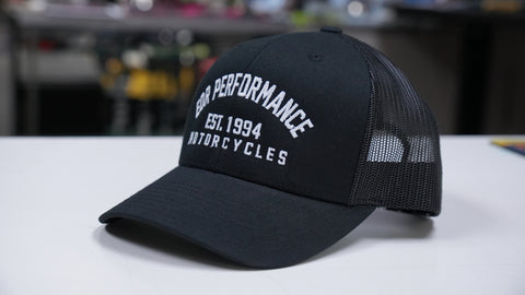 EDR Performance Trucker Snap Black OG Hat est 1994
