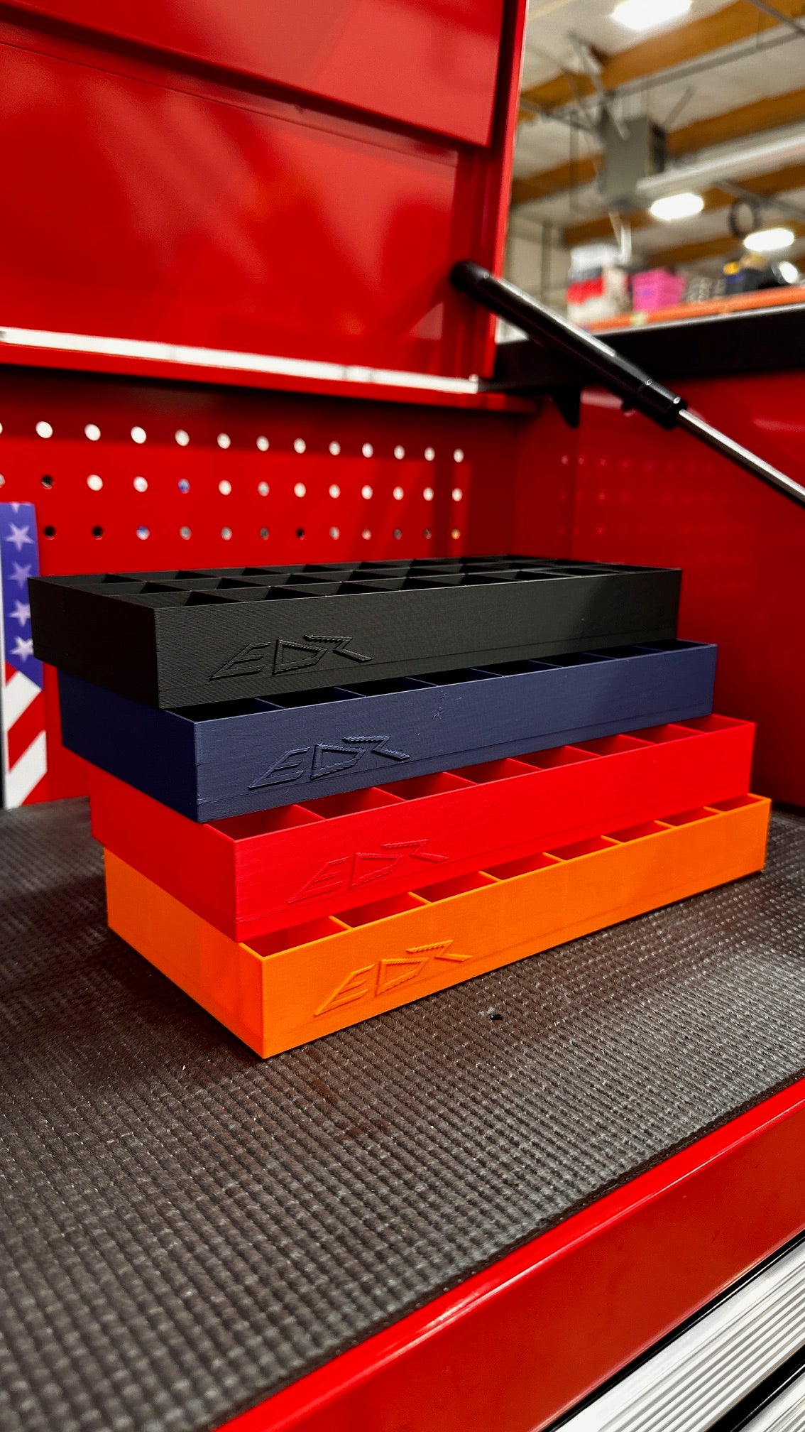 EDR Service tray valve shim bucket organizer
