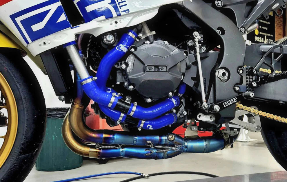 Sistema de escape de titanio Vandemon Performance para Honda CBR1000RR y SP/SP2 (2017-2024)