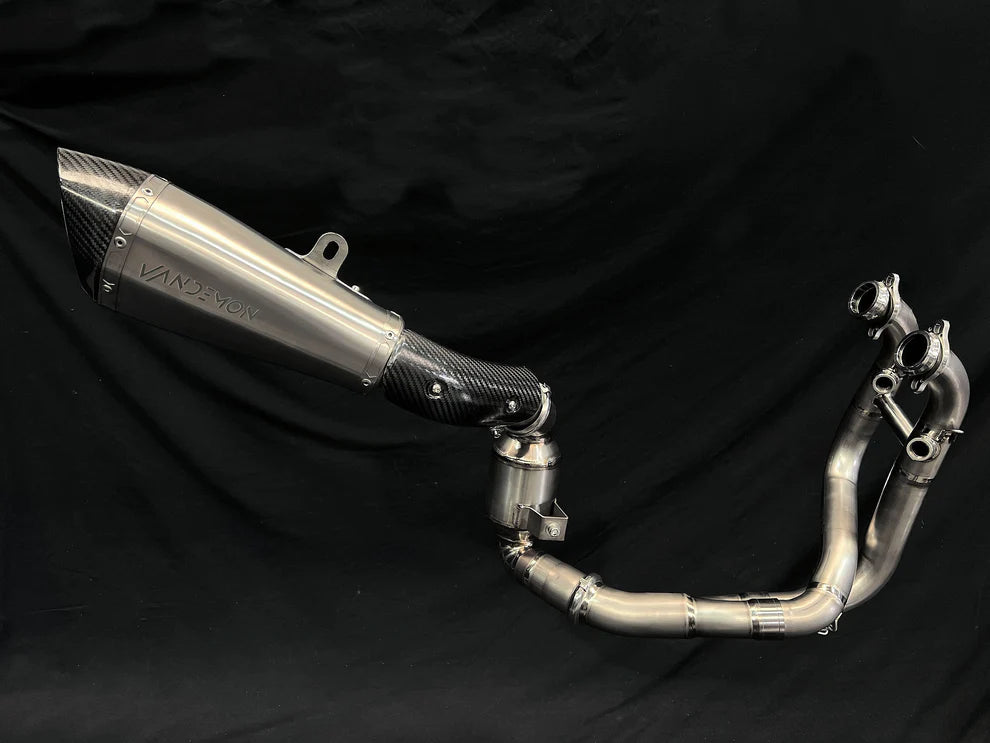 Vandemon Performance KTM 890 790 Duke Duke R Adventure Titanium Exhaust System & Cat Delete Husqvarna Norden 901