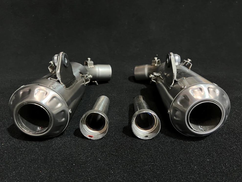 Vandemon Performance Ducati Hypermotard 950 & 950SP Full Titanium Exhaust System 2019-2024