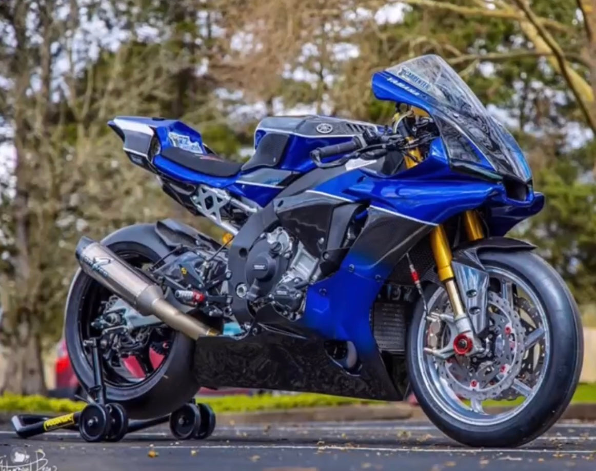 Juego de árboles de levas de competición con revestimiento DLC billet EDR Performance Yamaha R1 2015-2024 R1M DLC