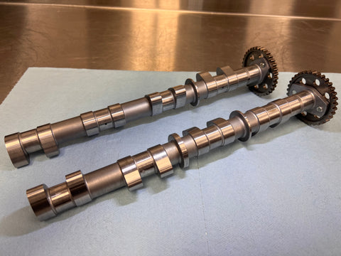 EDR Performance billet drop in racing camshaft set R6 2006-2024 Yamaha w/adjustable cam gears