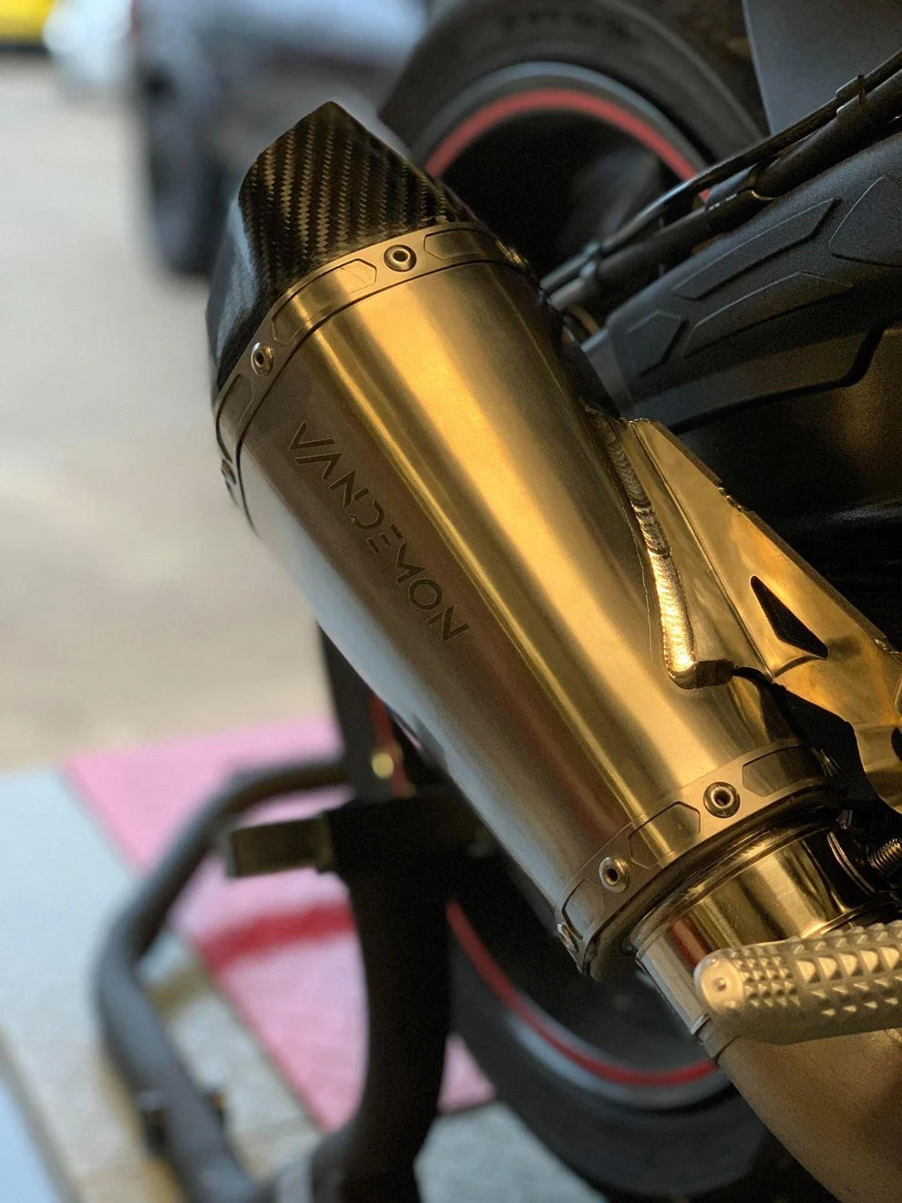 Vandemon Performance BMW S1000R & S1000RR Vandemon Titanium Exhaust System 2010-18.