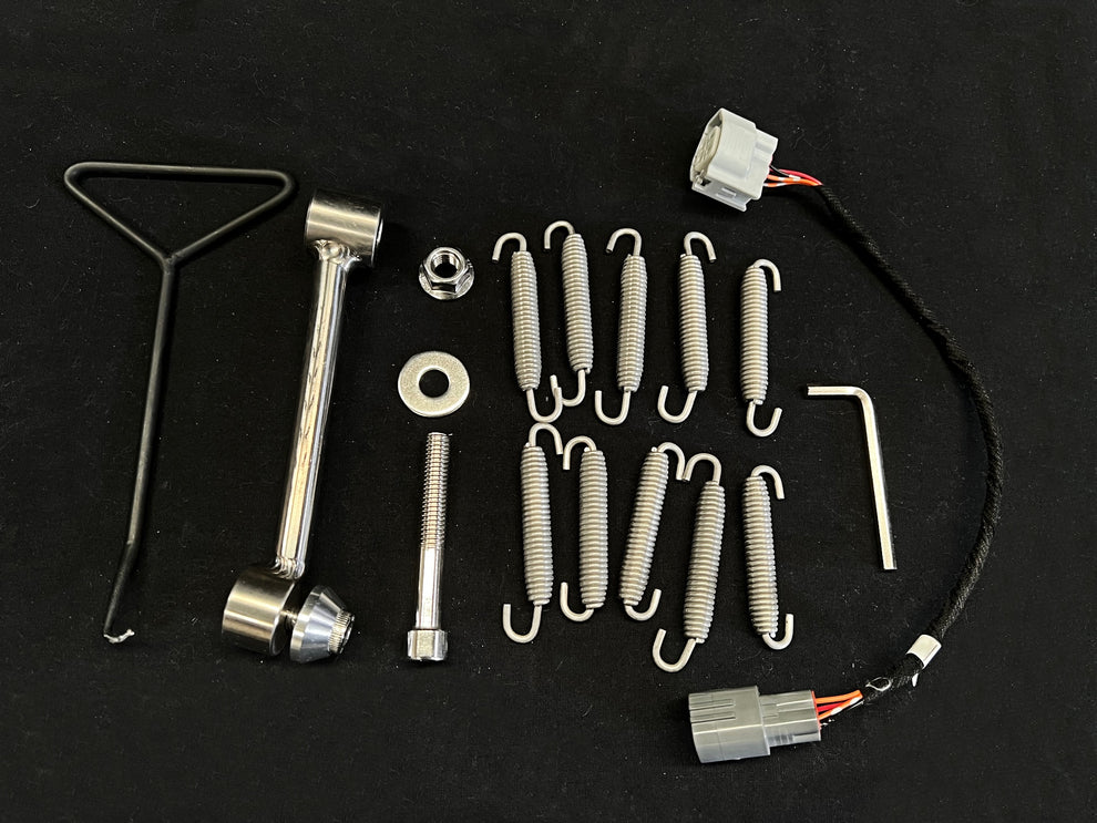 Sistema de escape Vandemon Performance de titanio cepillado para Kawasaki Ninja ZH2 (2020-24)