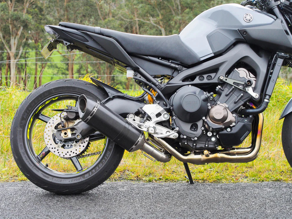 Vandemon Performance Yamaha GEN1 & 2 MT09 FZ09 XSR900 Titanium Doughnut Exhaust System 2014-2020