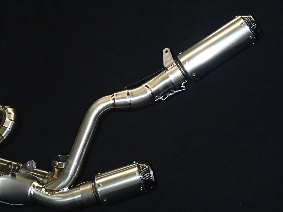 Sistema de escape de titanio Vandemon Performance para KTM Superduke 1290R (3.ª generación, 2020-2024)