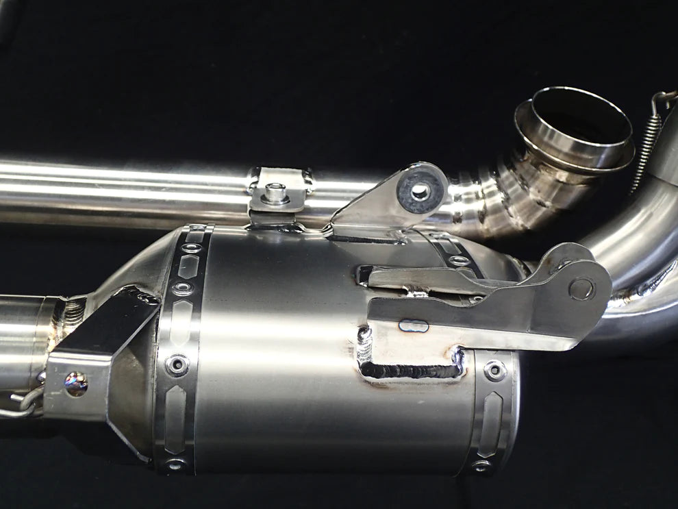 Sistema de escape de titanio Vandemon Performance para KTM Superduke 1290R (3.ª generación, 2020-2024)