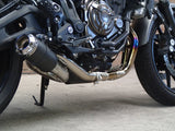 Vandemon Performance Yamaha R7 MT07 FZ07 XSR700 Tracer 700/GT Tracer 7/GT Titanium Exhaust System