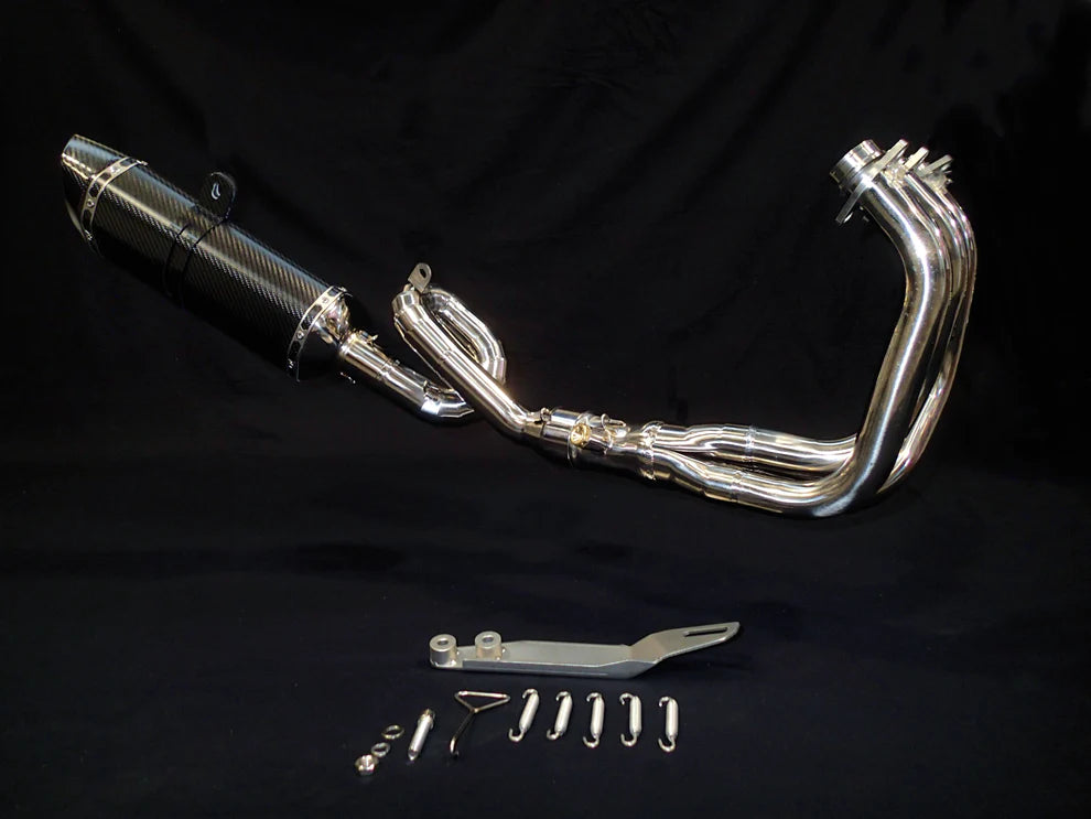 Vandemon Performance Yamaha GEN1 & 2 MT09 FZ09 XSR900 Titanium Doughnut Exhaust System 2014-2020