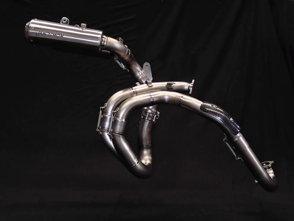 Vandemon Performance Ducati Hypermotard 950 & 950SP Full Titanium Exhaust System 2019-2024