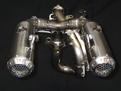 Vandemon Performance Ducati Hypermotard 950 & 950SP Full Titanium Exhaust System 2019-2024
