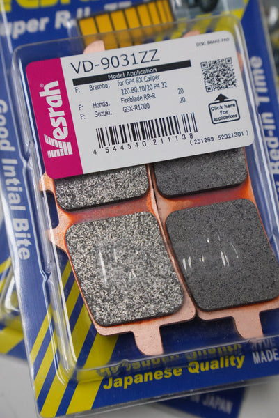 Vesrah VD-9031ZZ Motorcycle Race Brake Pad – EDR Performance