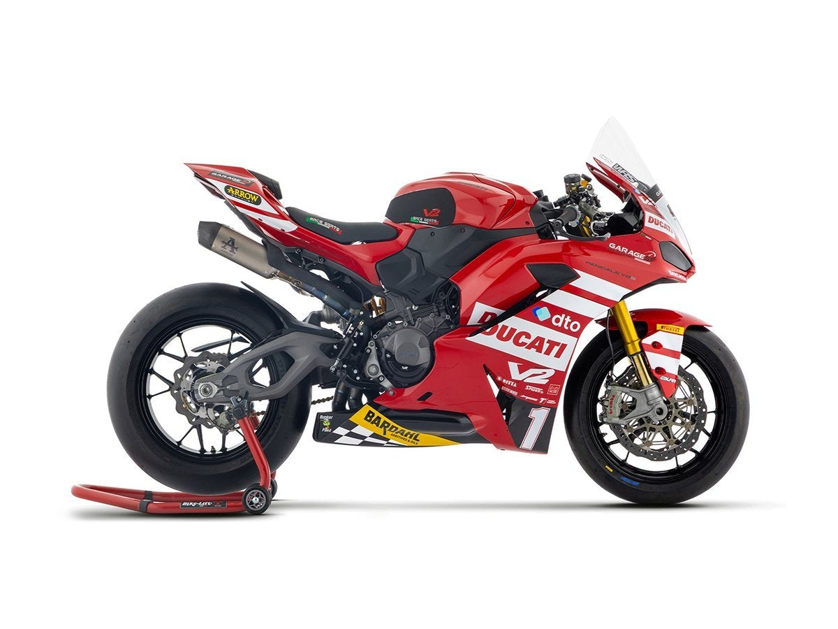 ARROW COMPETITION INTERMEDIATE EXHAUST SYSTEM FULL TITANIUM DUCATI PANIGALE V2 / S 2025-2026