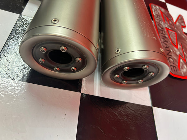 2014-2020 BMW R9T R Nine T OEM Akrapovic Slip-On Muffler w/inserts