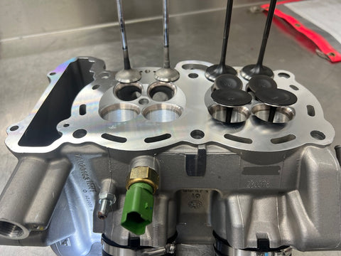 EDR Performance KTM 790 890  Ported Cylinder head work KTM SuperHooligan Winning head