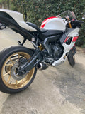 Vandemon Performance Yamaha R7 MT07 FZ07 XSR700 Tracer 700/GT Tracer 7/GT Titanium Exhaust System