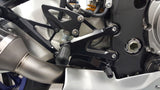 Graves Motorsports Fixed Rearsets Yamaha R1 2015-2023