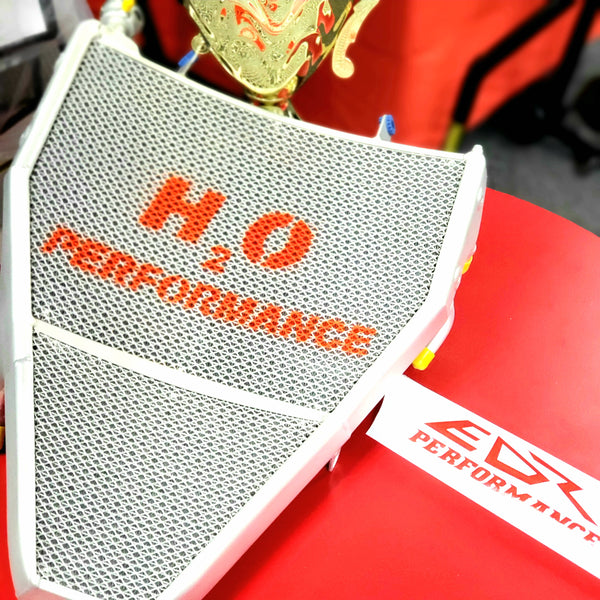YAMAHA YZF-R6 2017 - 2024 GALLETTO OVERSIZE RADIATOR H2O