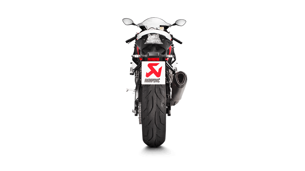 Escape de competición AKRAPOVIC 2015-2019 Línea de acero inoxidable con titanio S-B10R3-CZT