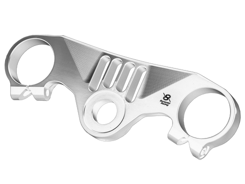 BONAMICI TOP TRIPLE CLAMP BMW S1000RR (SILVER) (RACE) (2020+)