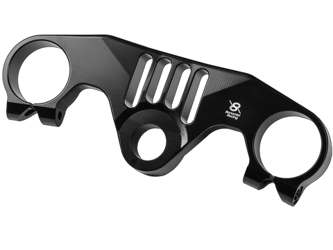 BONAMICI TOP TRIPLE CLAMP SUZUKI GSX-R 1000 (BLACK) (RACE) (2017+)