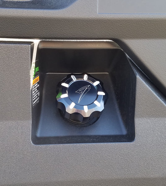 Kawasaki Teryx KRX 1000 Billet Machined Gap Cap Black EDR Performance