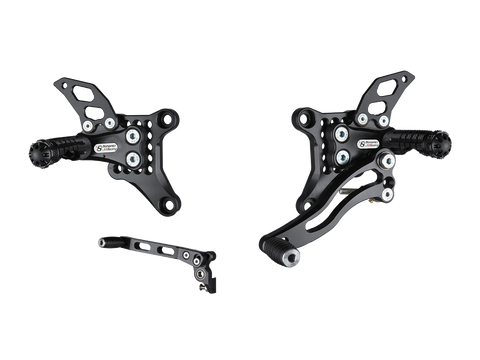 Bonamici, Ducati, 848, 1098, 1198, Rearsets, (07-11)