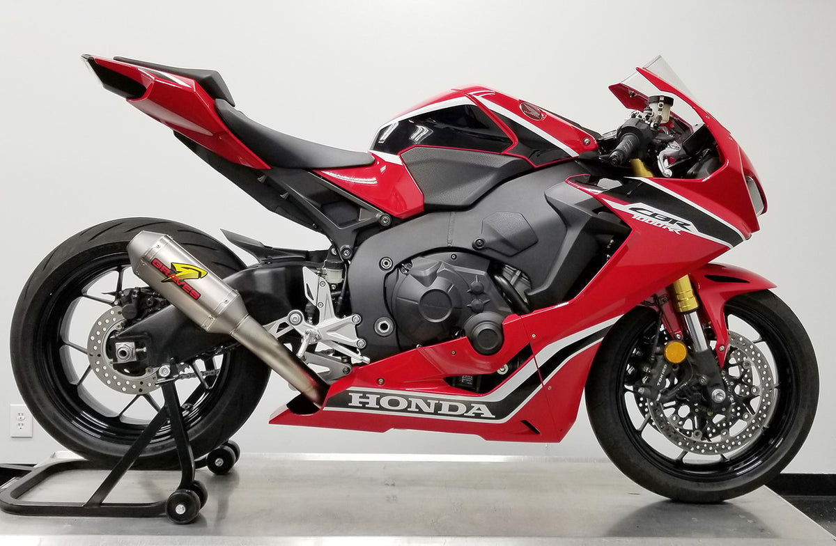 Escape deslizante Cat Back para Honda CBR1000RR