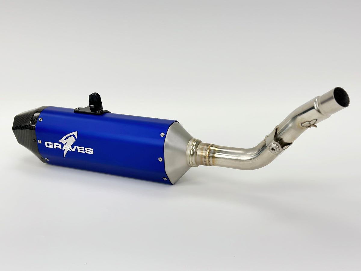 Escape completo de acero inoxidable para Honda CRF300L