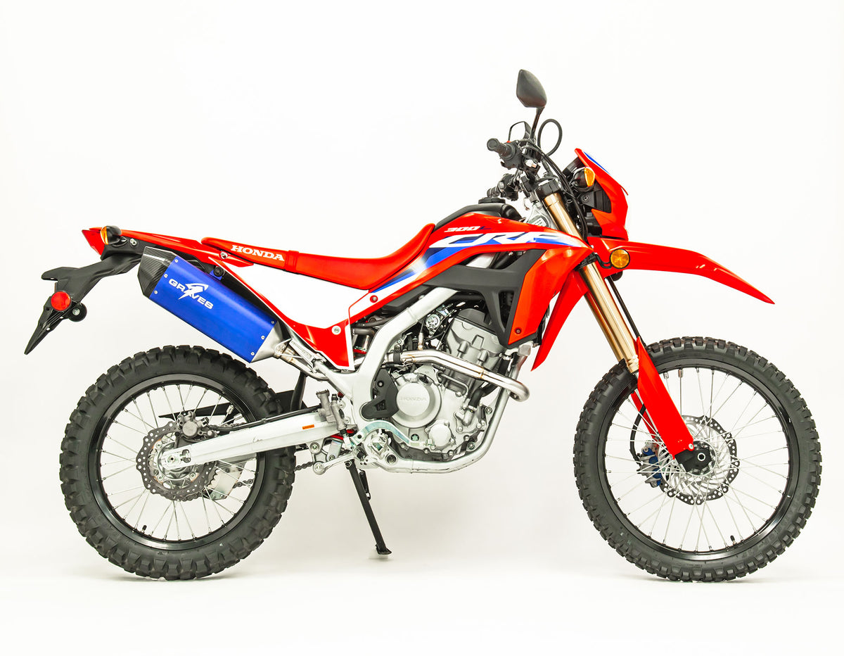 Escape completo de acero inoxidable para Honda CRF300L