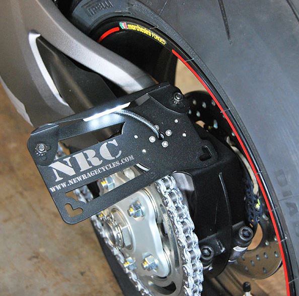 Kit de eliminación de guardabarros para Ducati Hypermotard 950 para sistemas de escape de serie y de posventa