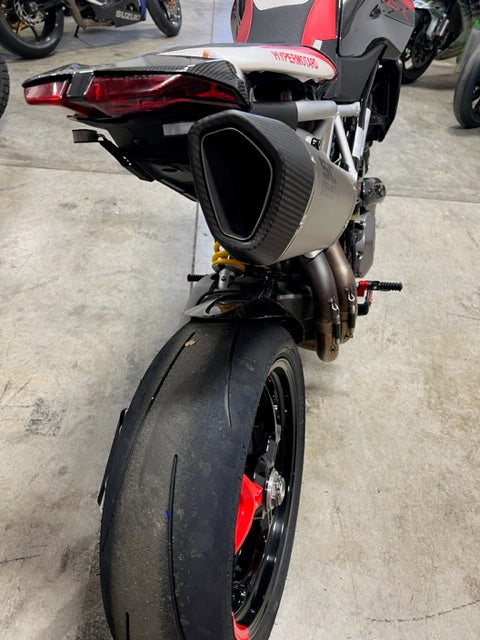 Kit de eliminación de guardabarros para Ducati Hypermotard 950 para sistemas de escape de serie y de posventa
