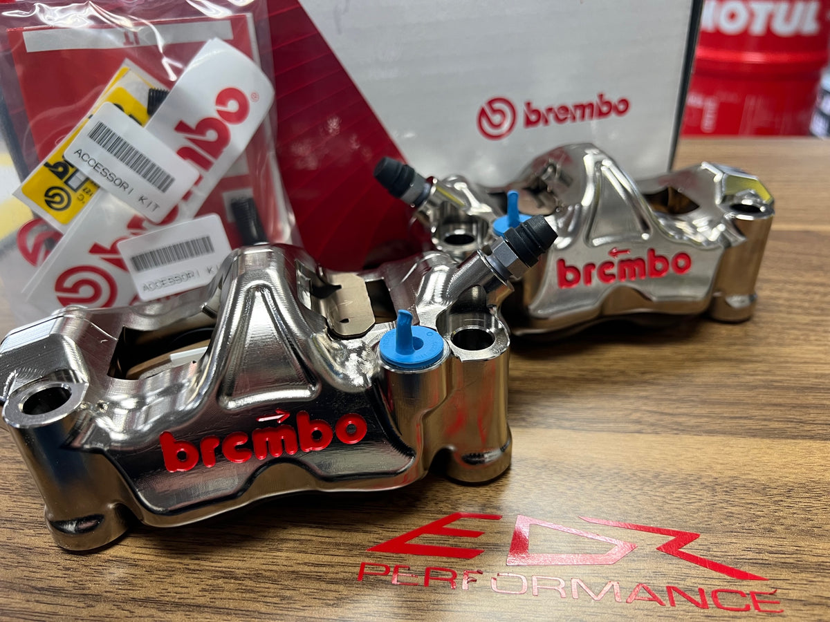 Pinzas Brembo GP4 RX (par de níquel)