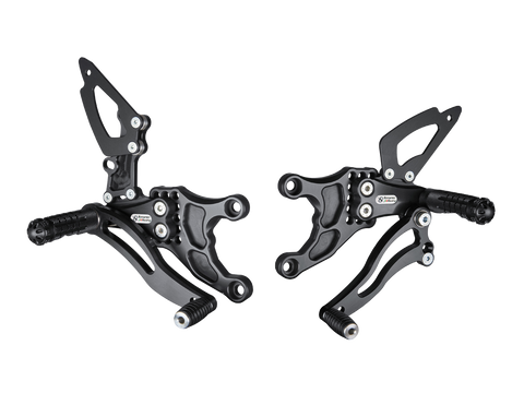 Bonamici, Kawasaki, ZX-10R, Rearsets, (06-07)