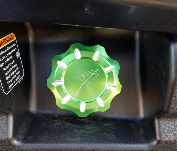 Kawasaki Teryx KRX 1000 Billet Machined Gap Cap - Green – EDR