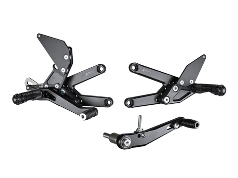 BONAMICI TRIUMPH  DAYTONA 675/R & Daytona 765 REARSETS (2013+)(