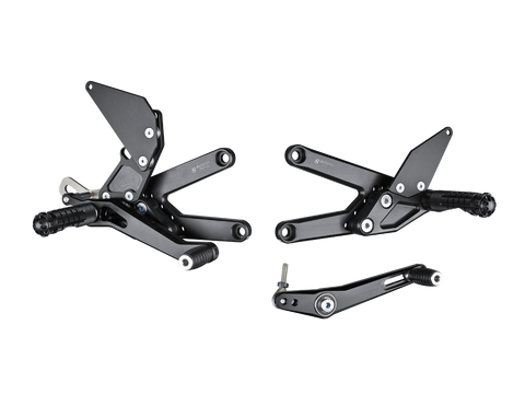 Bonamici Triumph Daytona 675/R & Daytona 765 Rearsets, (2013+)